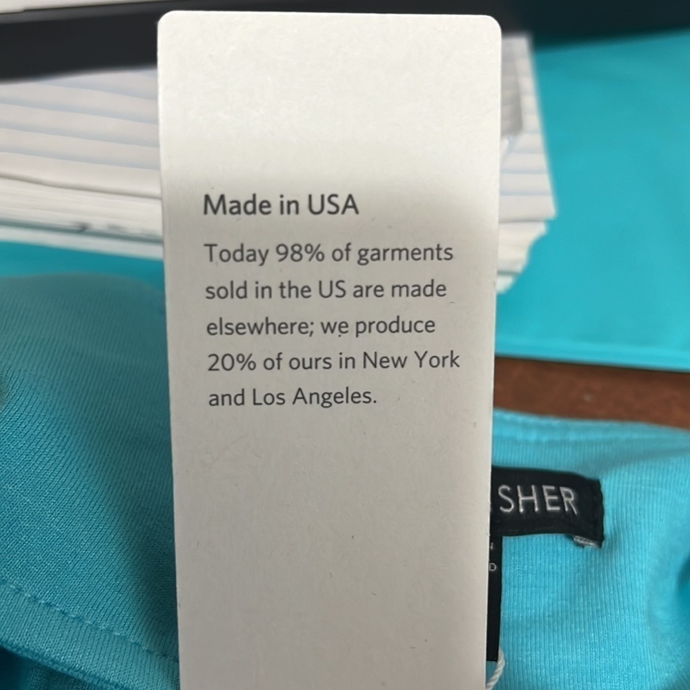 Eileen Fisher Square Neck Dress Women's M/L Turquoise Blue Colorblock New - Picture 6 of 13